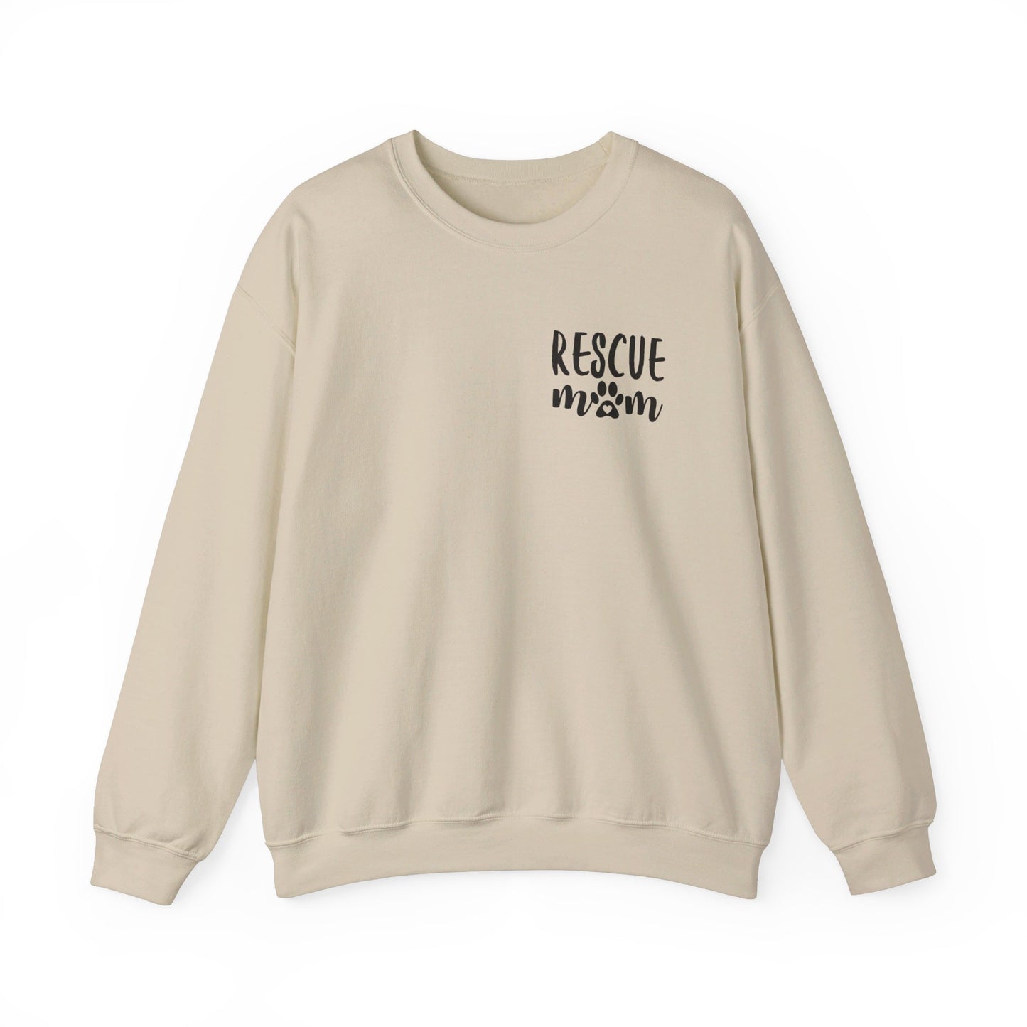 Rescue Mom Unisex Crewneck Sweatshirt