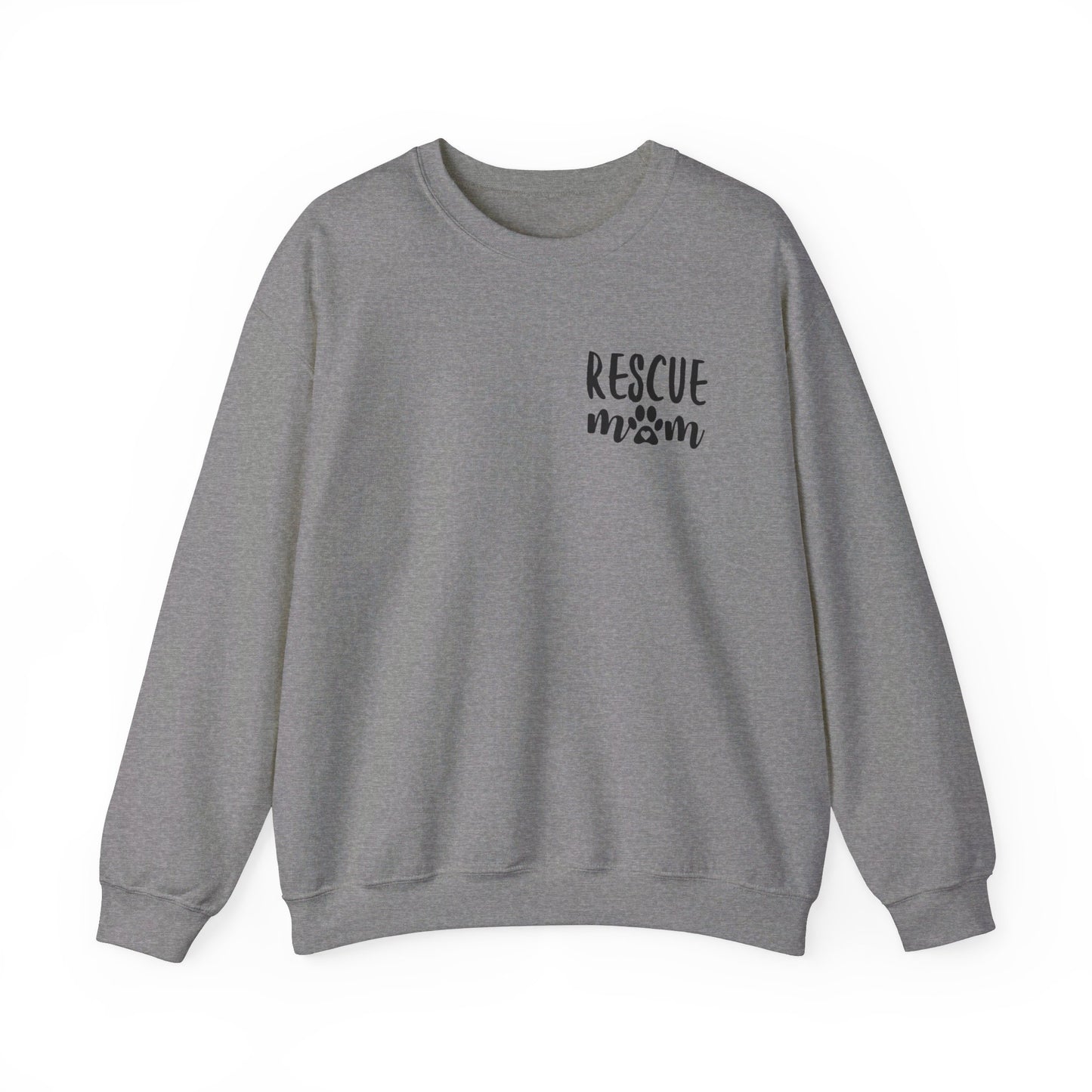 Rescue Mom Unisex Crewneck Sweatshirt