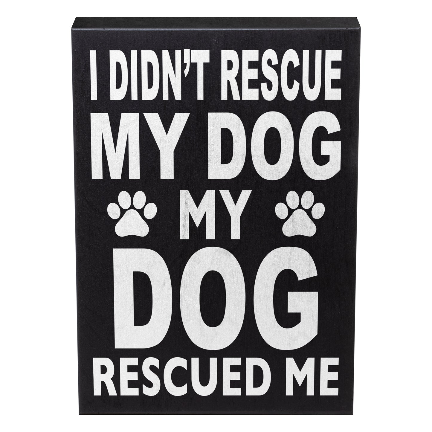 JennyGems Dog Accessories I Didn't Rescue My Dog My Dog Rescued Me, Gift For Dog Mom, Dog Stuff, American Made