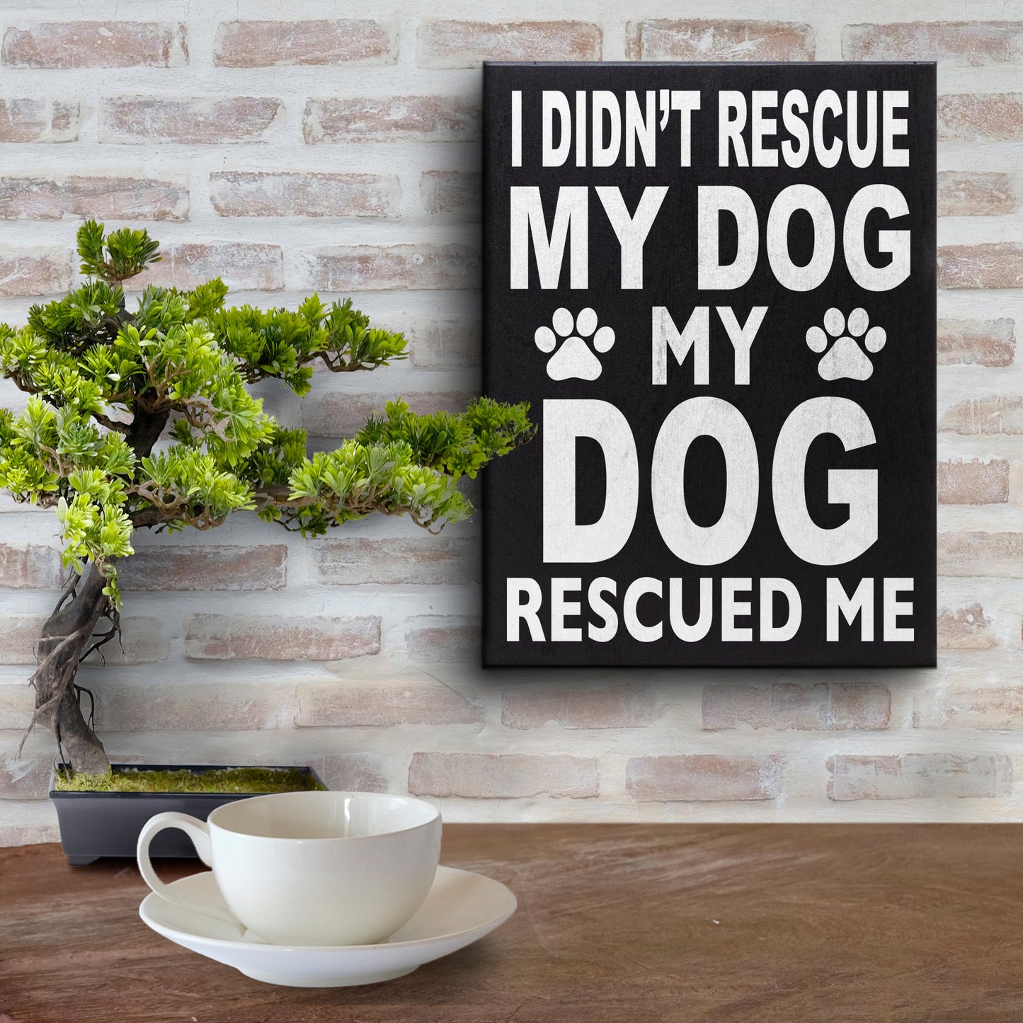 JennyGems Dog Accessories I Didn't Rescue My Dog My Dog Rescued Me, Gift For Dog Mom, Dog Stuff, American Made