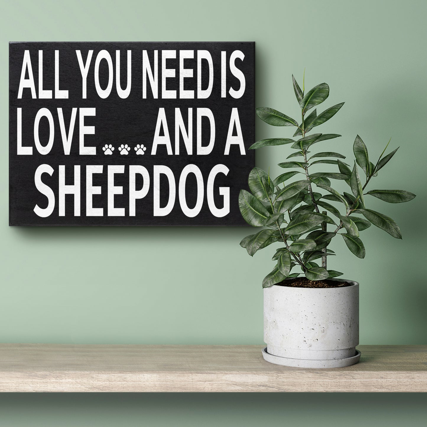 All You Need is Love and a Sheepdog