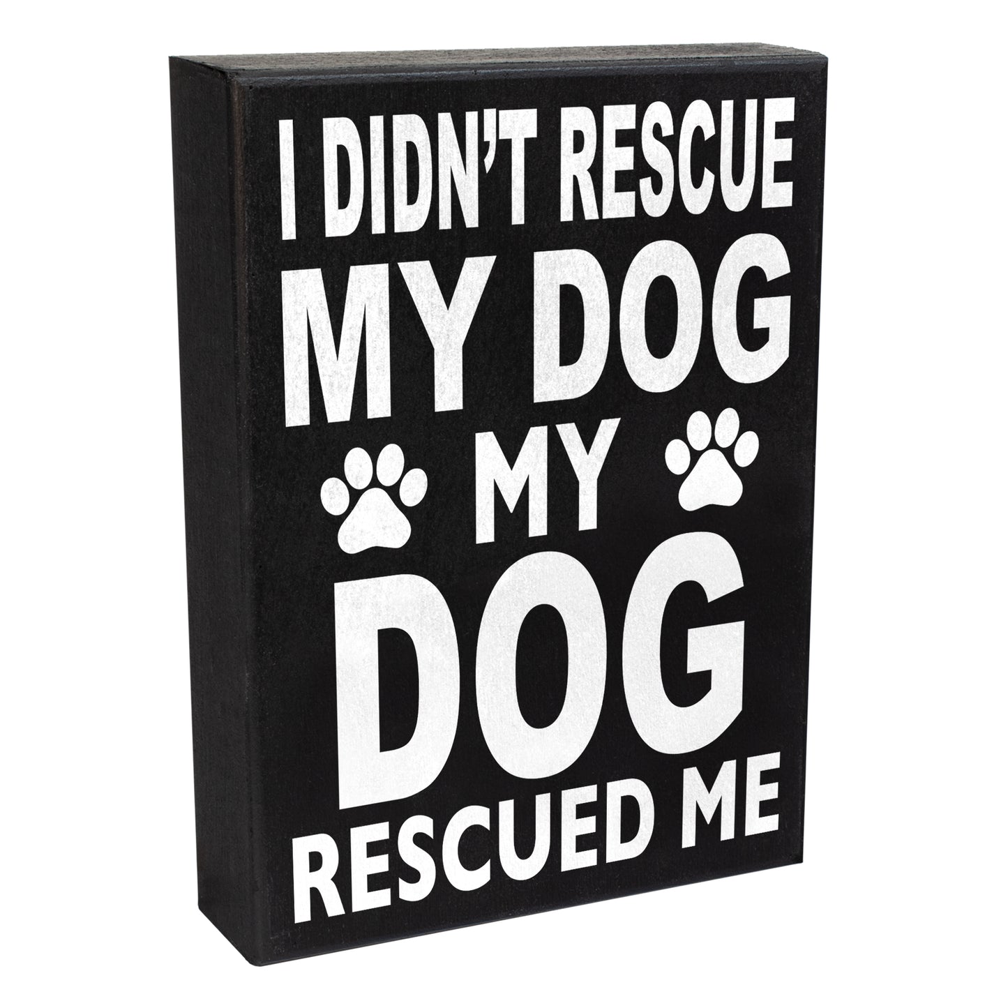 JennyGems Dog Accessories I Didn't Rescue My Dog My Dog Rescued Me, Gift For Dog Mom, Dog Stuff, American Made
